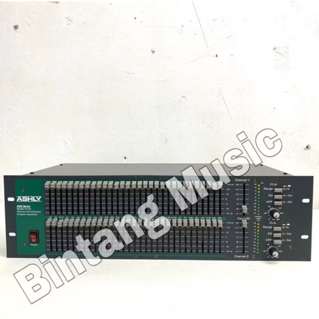 Equaliser Ashly GQX 3102 equaliser ashly GQX3102 EQ 3102