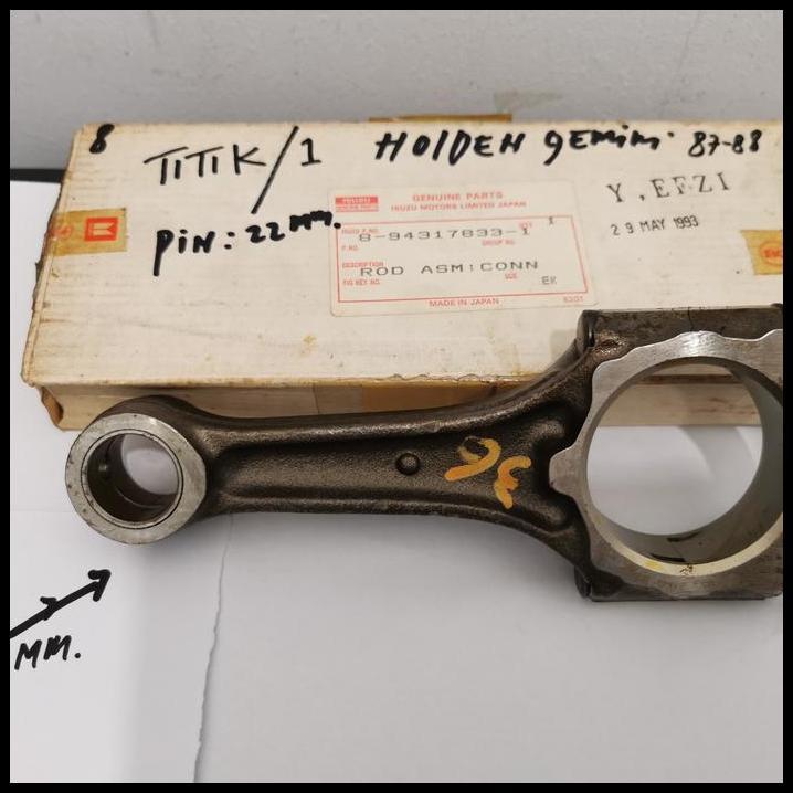 TERLARIS STANG PISTON HOLDEN GEMINI 87-88 LUBANG 22MM STANG SEHER HOLDEN GEMINI 