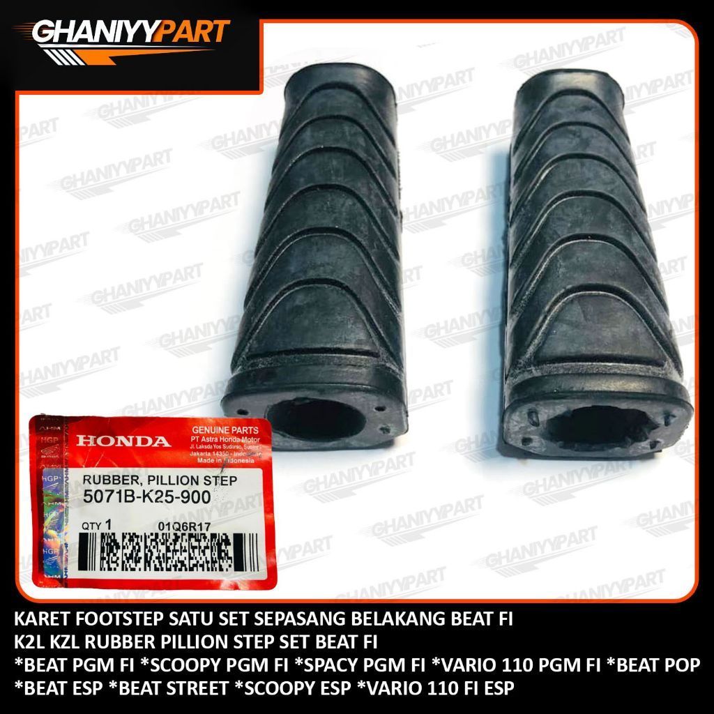 Karet footstep belakang beat fi karet step belakang beat fi karet footstep belakang vario