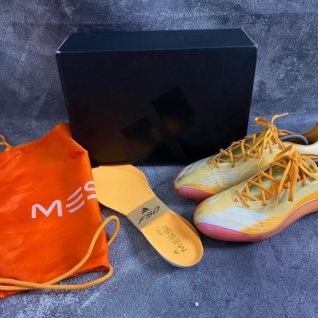 Sepatu Sneakers Bola Adidas F50 Adidas Messi Elite Firm Ground Second Original