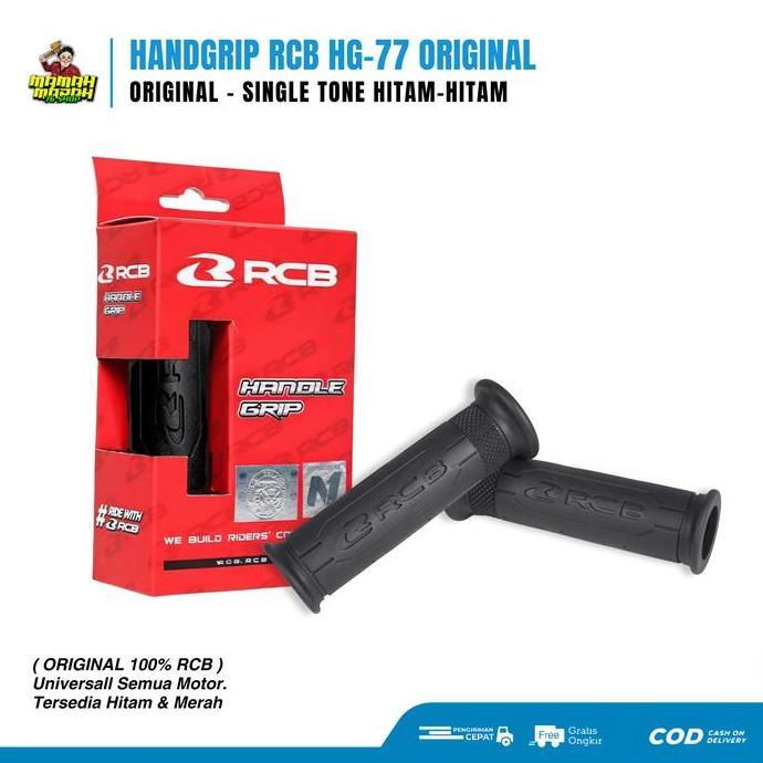Promo Handgrip RCB Plus Jalu PCX Original Universal Vario Beat Scoopy Nmax Aerox Handlegrip RCB HG77