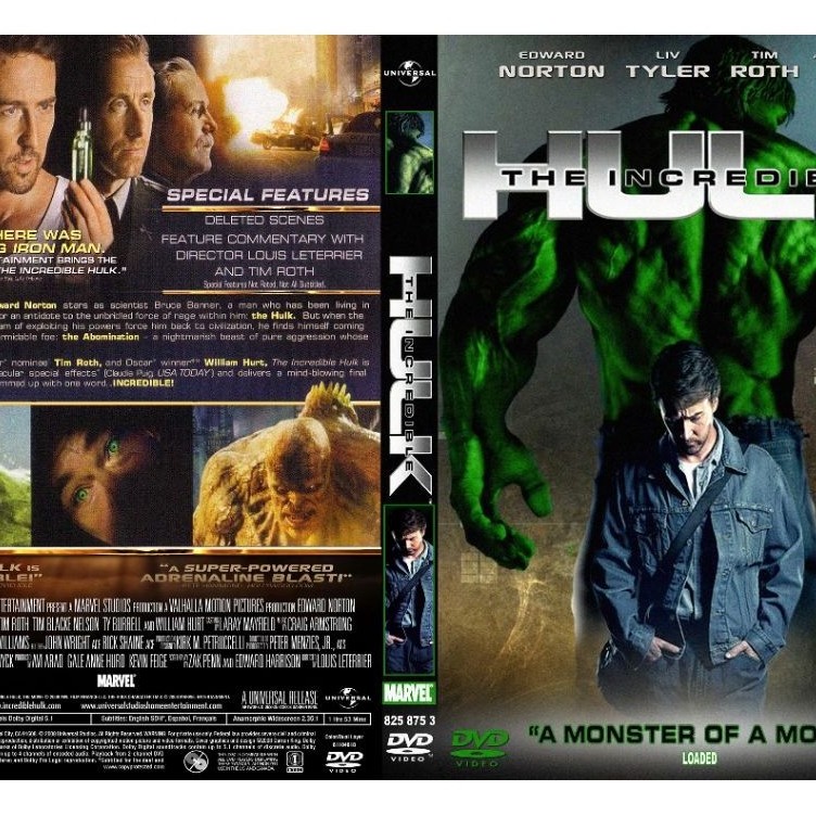 KASET DVD FILEM MARVEL TERBARU HULK
