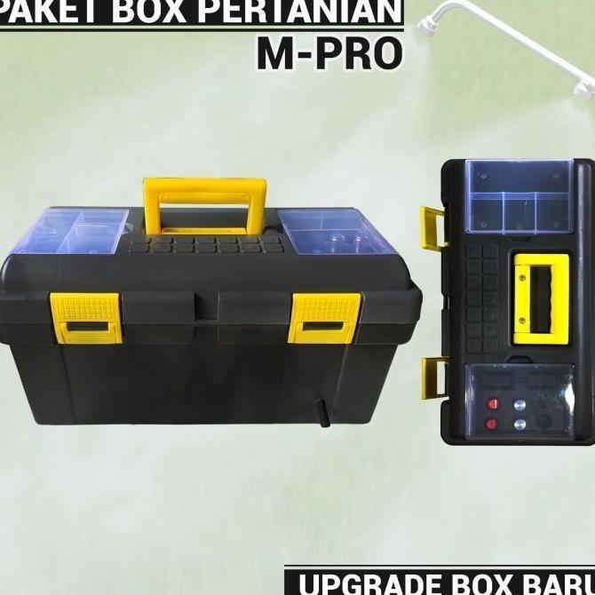 Paket Pompa Box Pertanian M Pro Dual Potensio Dual Voltmeter - Baru