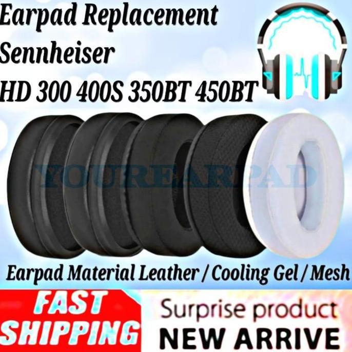 Promo Bantalan Earpad Foam Sennheiser HD450BT HD450 HD 450BT 450 BT Earcup Diskon