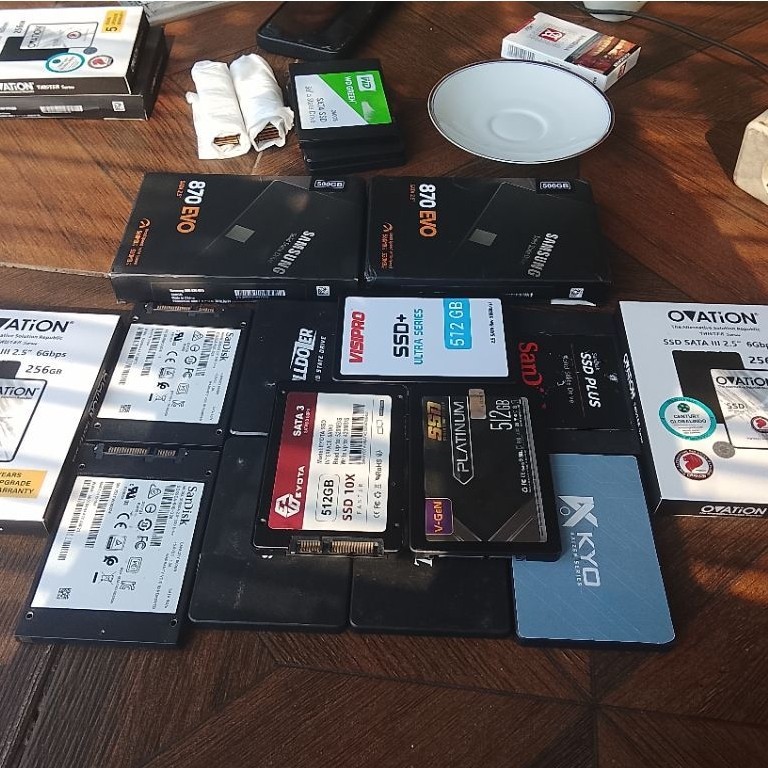 SSD Sata 2.5" 128/1TB normal test like new