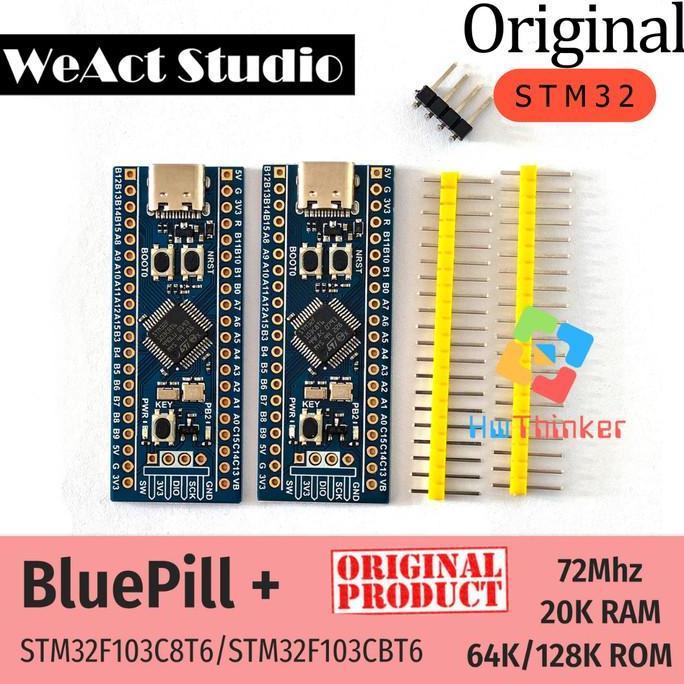 WEACT STUDIO BLUEPILL+ BLUEPILL PLUS STM32F103C8T6 STM32F103CBT6 STM32 HWT79