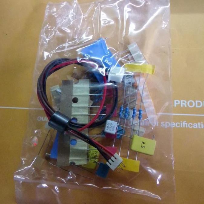 KOMPONEN TONE CONTROL TC2 ( BELUM TERMASUK IC, POTENSIO DAN PCB ) PJP79