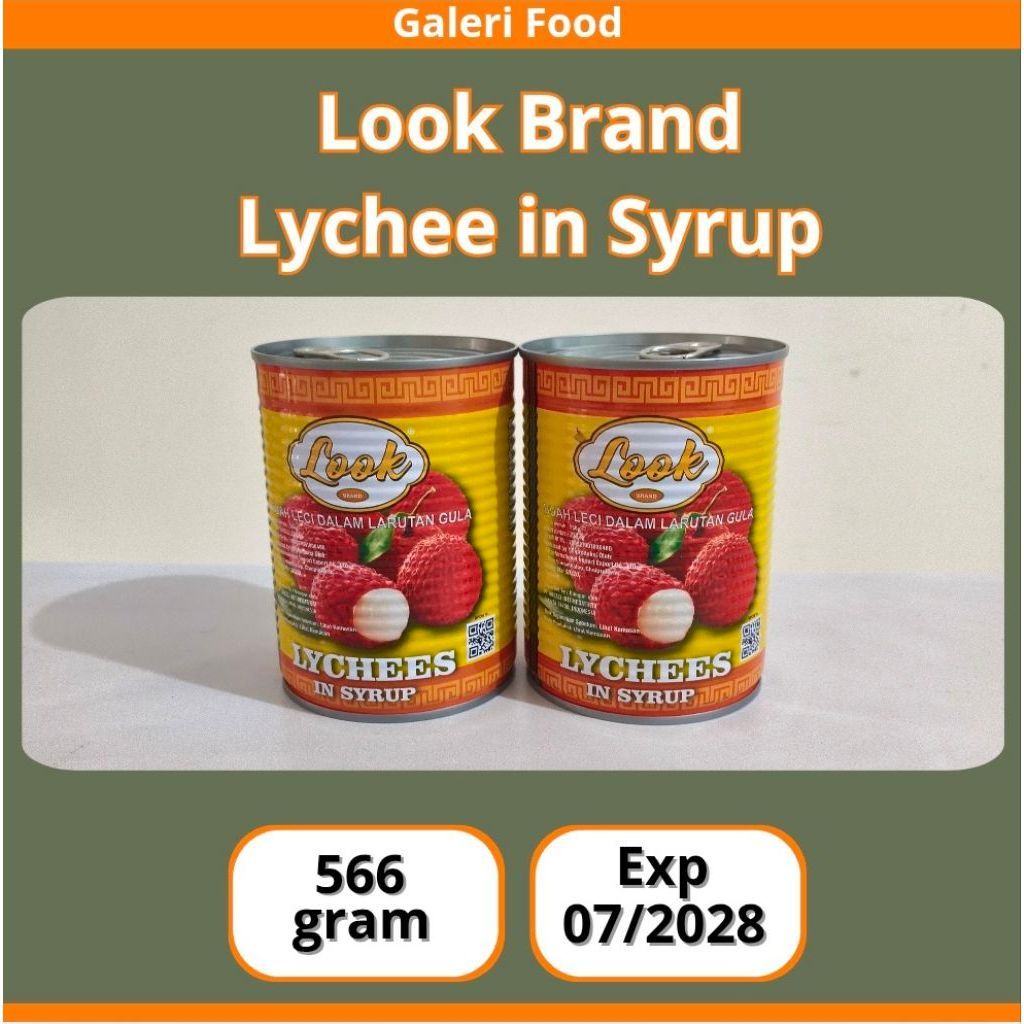 Look Brand Lychee in Syrup 566gr