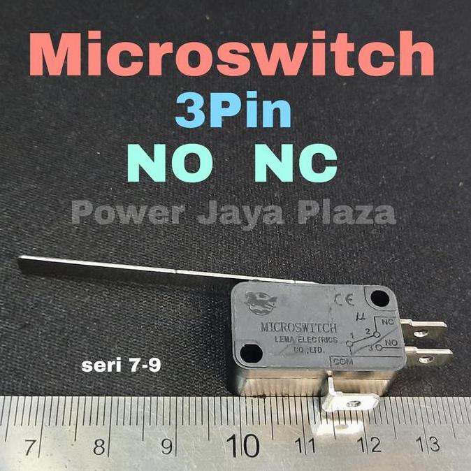 MICROSWITCH MICRO SWITCH 3 PIN SWITCH PINTU LEMARI NO NC 3PIN PJP79