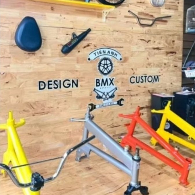 Rangka bmx motor