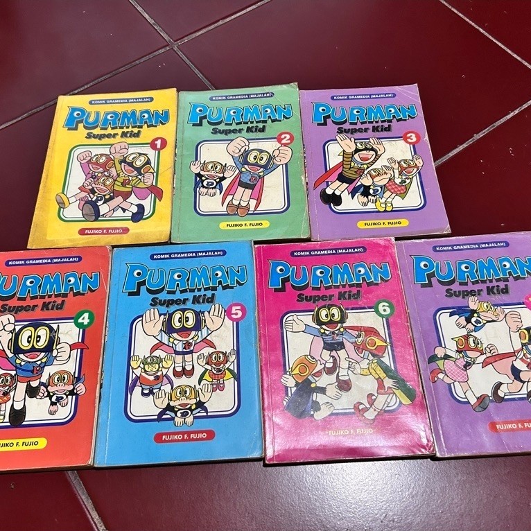 Komik Purman Super Kid 1-7 Tamat Set