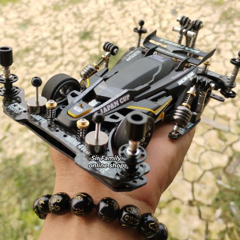 Original Tamiya DCR 02 Hitam _ Tamiya BMAX / Side Damper+