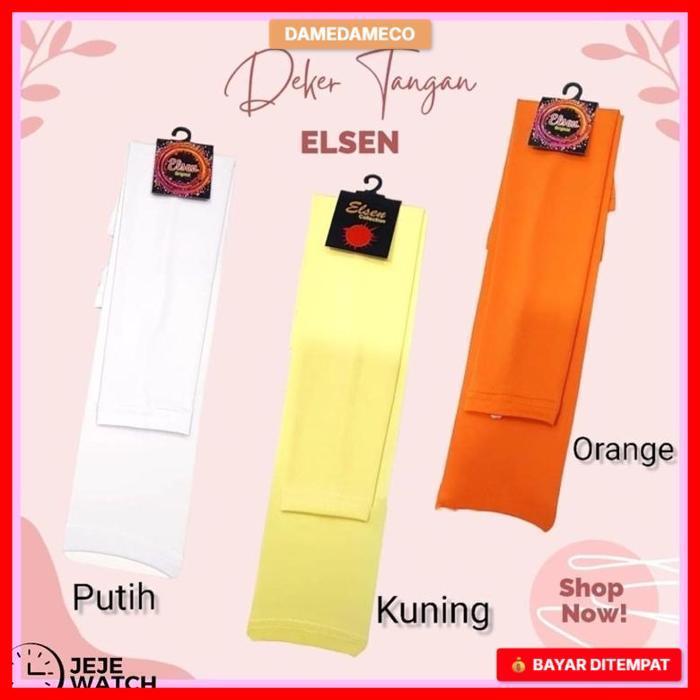 [COD]Ready Deker Elsen Tangan pria wanita manset tangan hijab trendy elastis/Handsock