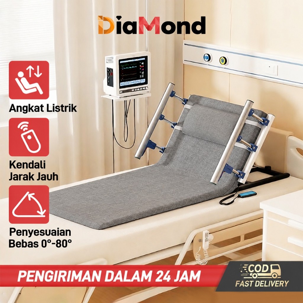 Perawatan Kasur/Ranjang rumah sakit elektrik/Sandaran punggung elektric/Cocok untuk wanita tua dan h