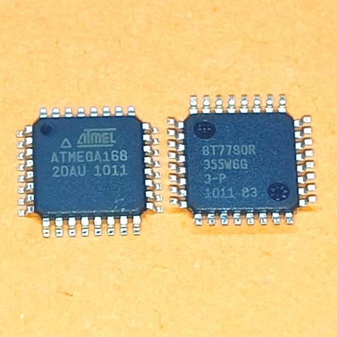 TERBARU - ATMEGA168 SMD 32pin IC ATMEGA 168 AVR ATMEL Microcontroller 32 MLF