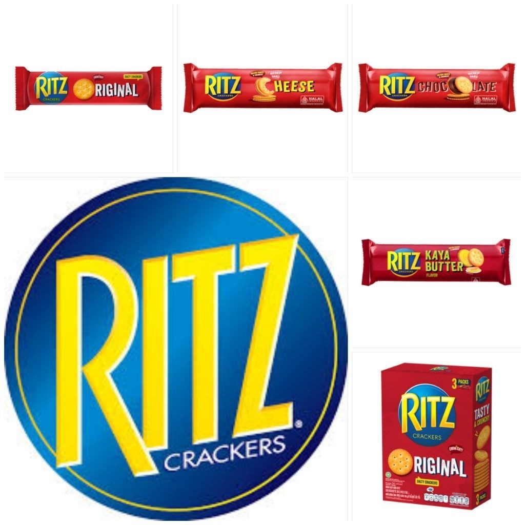 RITZ Sandwich Crackers Original 100 Gr / RITZ Sandwich Crackers Cheese 91 Gr / RITZ Sandwich Cracker