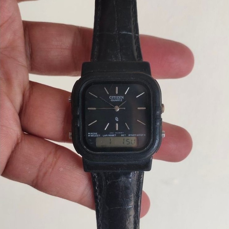 jam tangan Citizen Anadigi Second