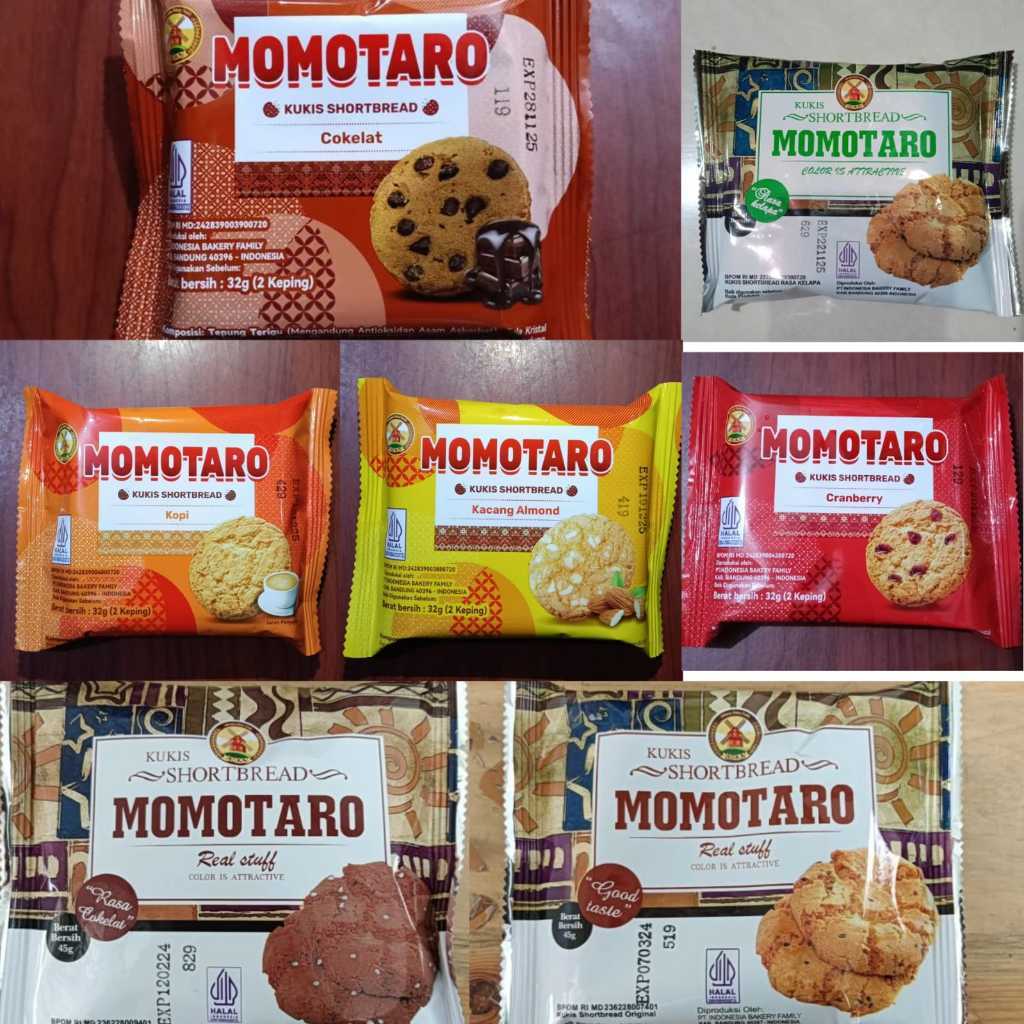 MINIM 6- cookies kukis cokies momotaro shortbread momotaro 40gr momotaro coklat cokelat 40gr momotar