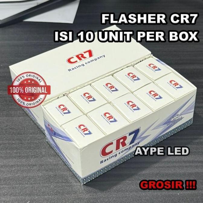 Promo Flasher Sein CR7  Pengatur Kedip Sein High Kualitas Motor Flasher Atur Kedip Sein Motor Diskon