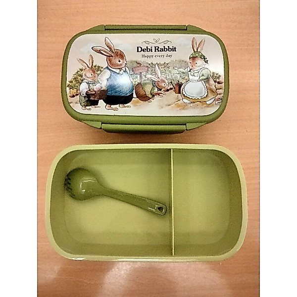 Lunch Box DBR 3014 RABBIT (2 Susun)