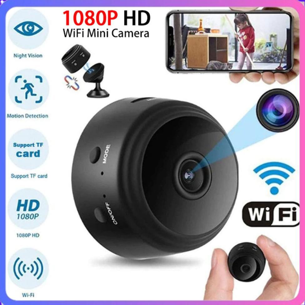 Camera CCTV Taffware Mini WiFi IP Camera CCTV Wide Angle Nightvision 1080P CCTV Wifi Mini Tersembuny