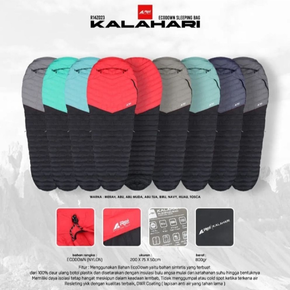 SLEEPING BAG REI ECODOWN KALAHARI