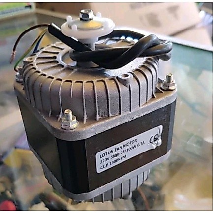 Fan Motor Condensor Kulkas Showcase 25 watt Dinamo Kondensor Show Case 25w 220 Volt