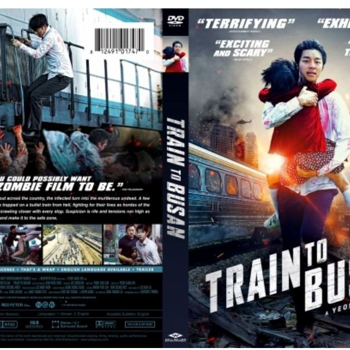 KASET DVD FILEM ZOMBIE HORROR KOREAA TRAIN TO BUSAN