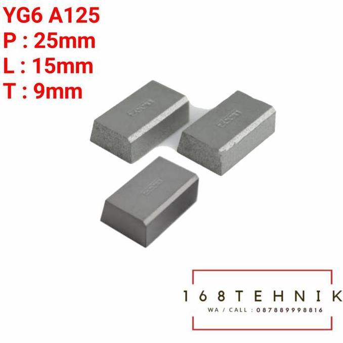 Pilihan - Mata Widia A125 Cemented Carbide Yg6 A125 / Betel Widia Yg-6 A125 Pcs