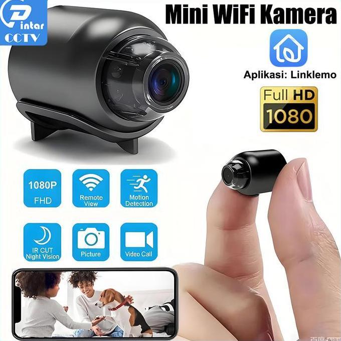 Wifi Mini Camera 1080P Cctv Ip Kamera Wifi Mini Cam Tersembunyi Kamera Mini Cctv Aplikasi Linklemo