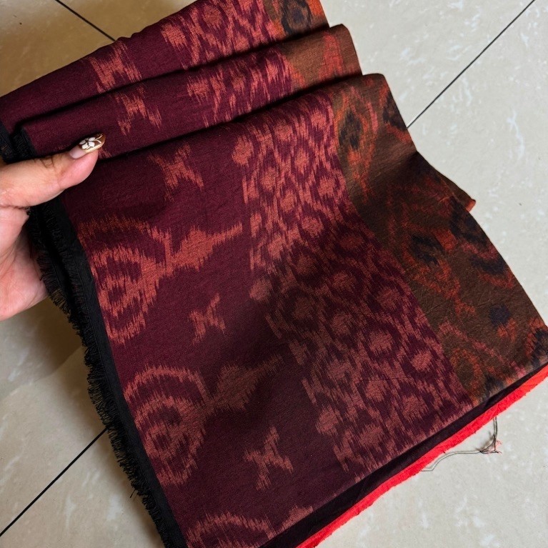 Khusus endek semi mastuli dan sutra mastuli sudah lasem
