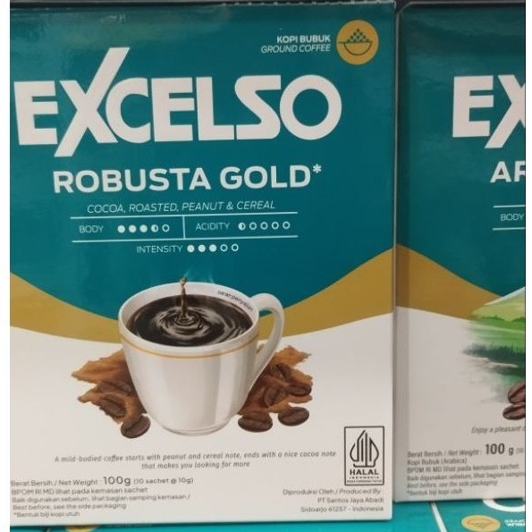 Kopi Bubuk Excelso Robusta Gold / Kopi Excelso Robusta Gold