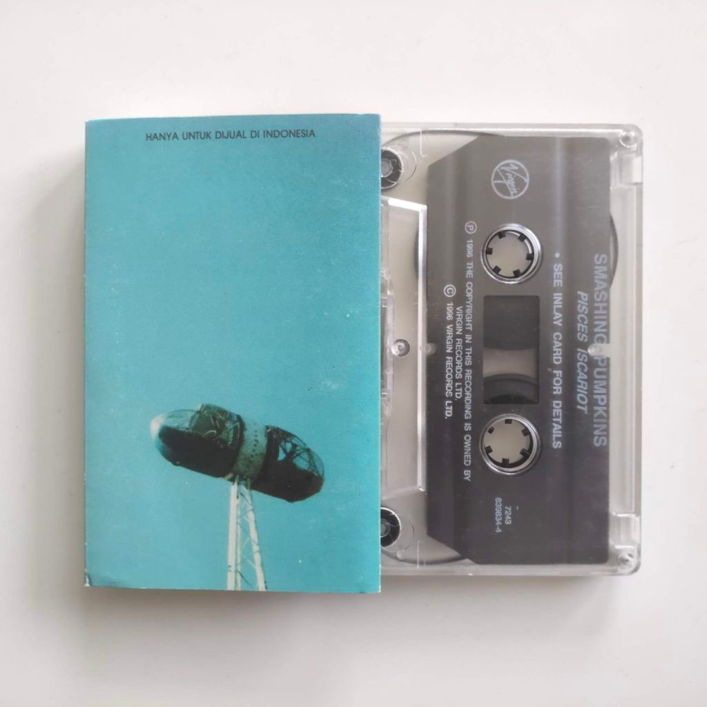 Kaset alternative-rock: SMASHING PUMPKINS - Pisces Iscariot