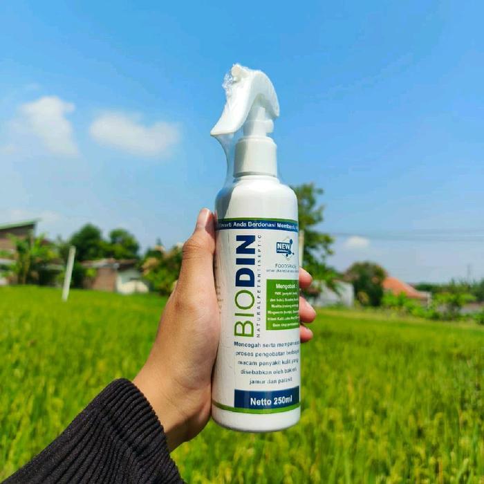 BIODIN 250ml ANTISEPTIK UNTUK MENGOBATI PMK PADA SAPI