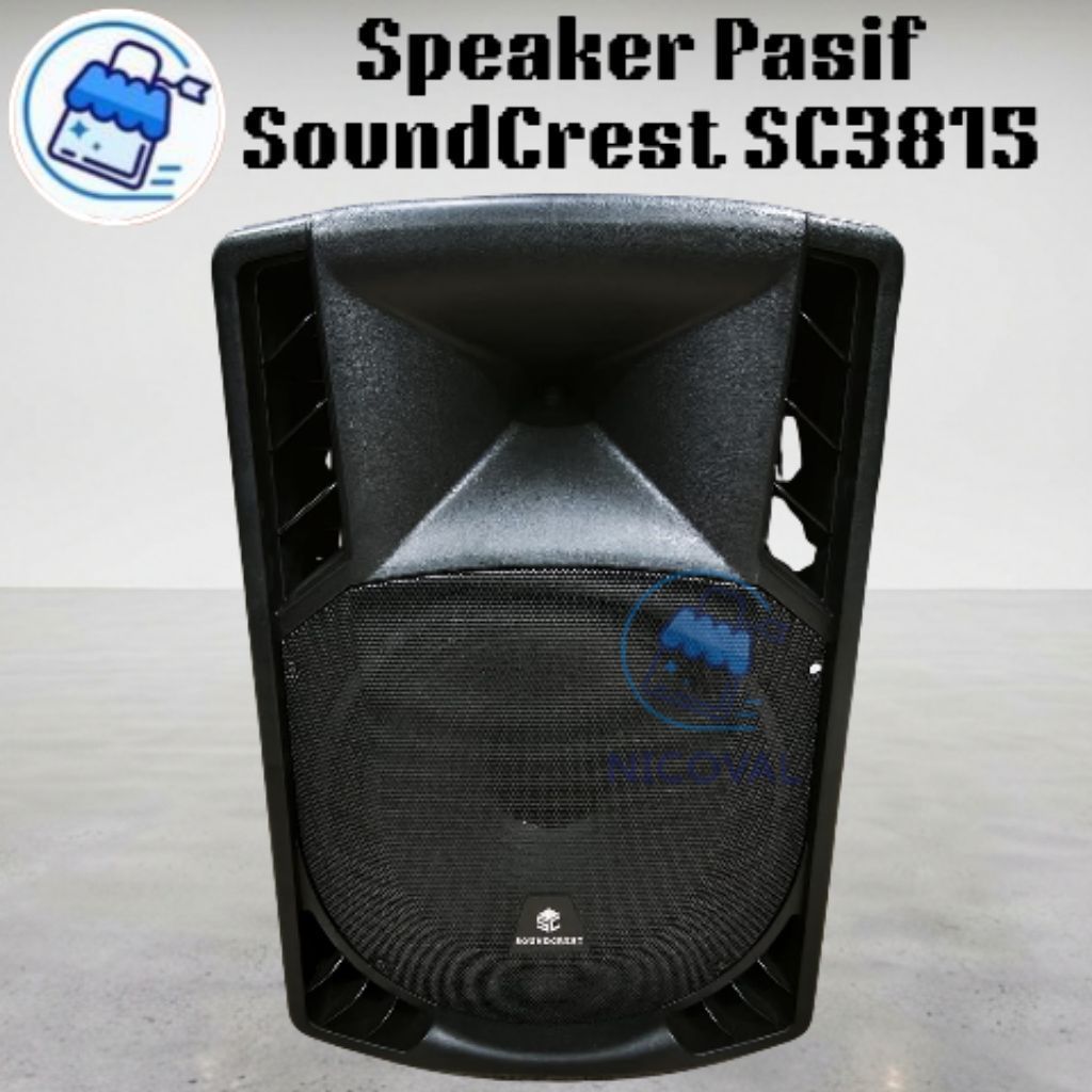 Speaker Pasif SoundCrest SC3815 Original 15 Inch Speaker Passive SC 3815 200 Watt Harga 1 Pcs