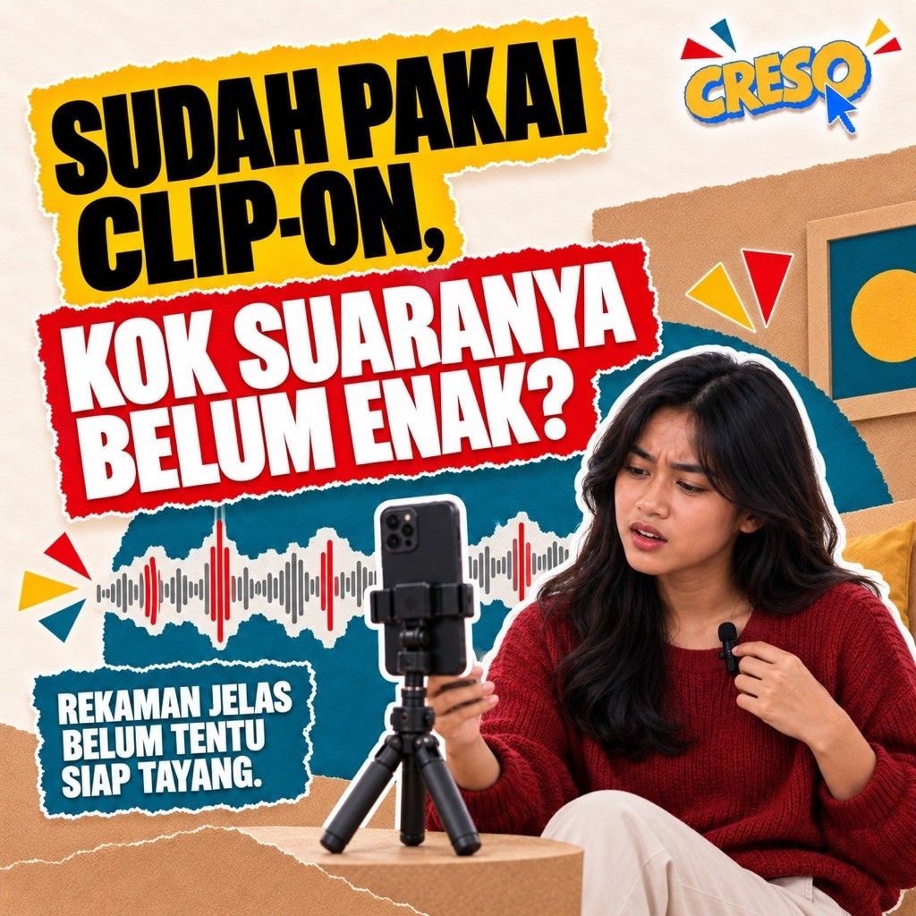 JASA EDITING AUDIO KONTEN TIKTOK YOUTUBE INSTAGRAM