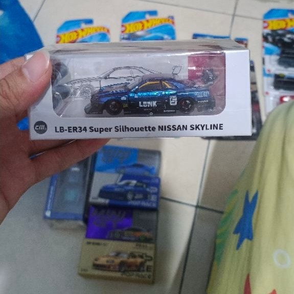 Cm Model LB-Er34 Super Shilloute Nissan Skyline