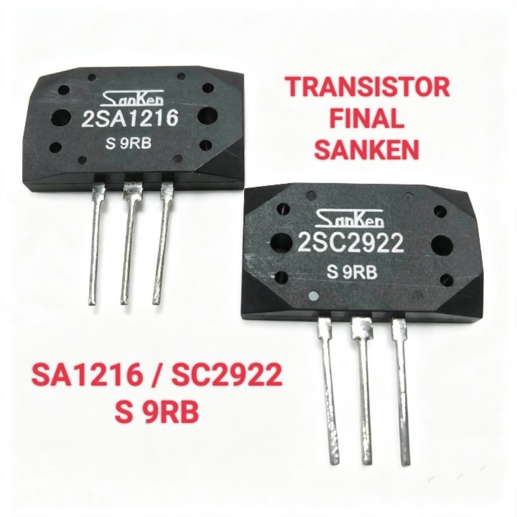 TR Final Sanken S 9RB SA1216 SC2922 Transistor Power A1216 C2922 Satu Pasang
