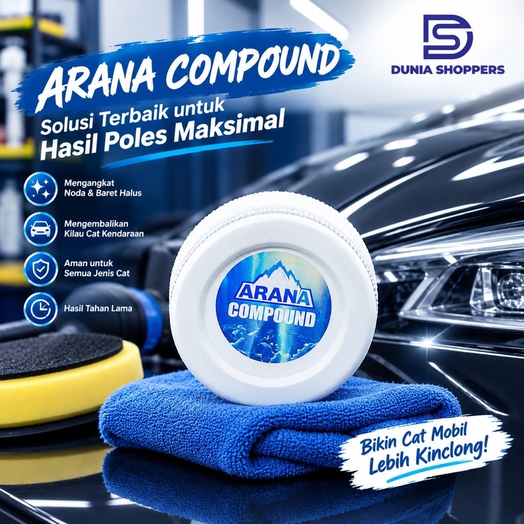 Kompon Poles Arana Kompon 75gr Putih