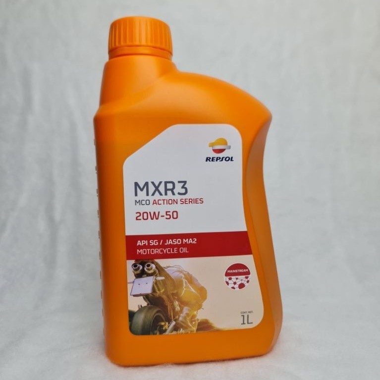 REPSOL MXR 3 / MXR3 20W50 (L) Oli mesin