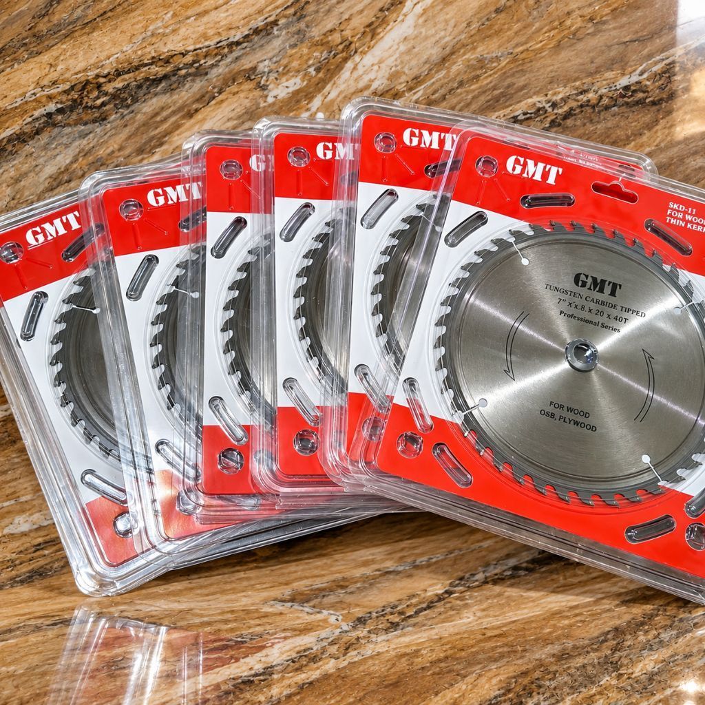 Mata Gergaji Kayu GMT Serkel 7 Inch 40T Tajam dan Awet