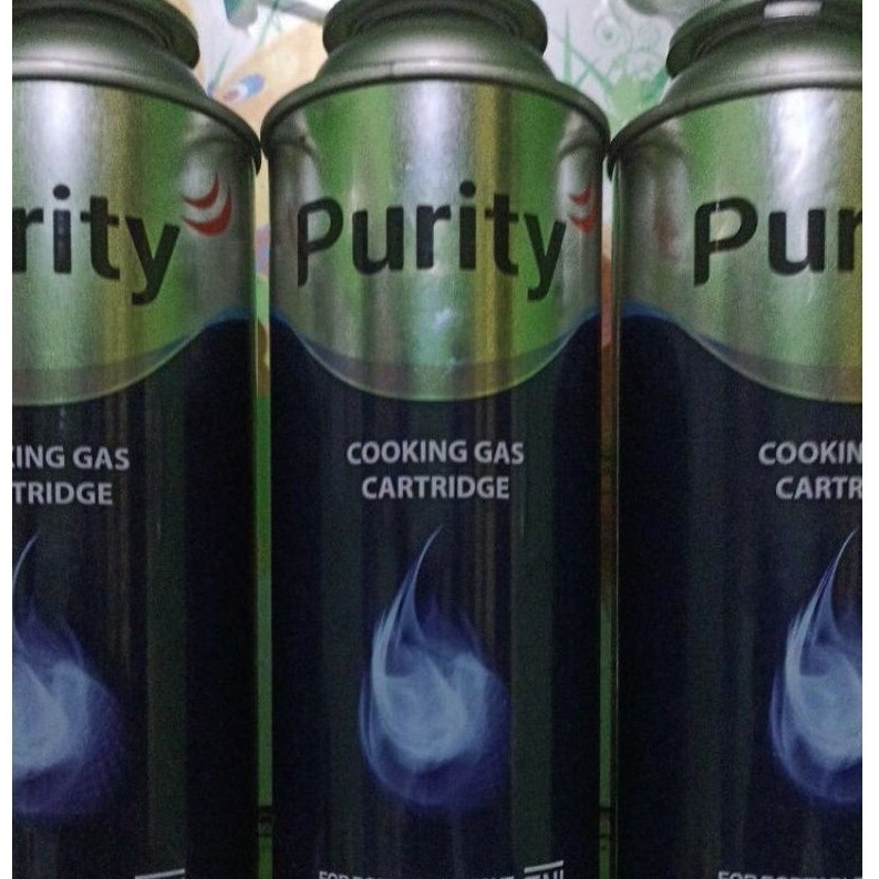 PURITY GAS PORTABLE SIAP PAKAI PLUS ISI 320gr -- 330gr