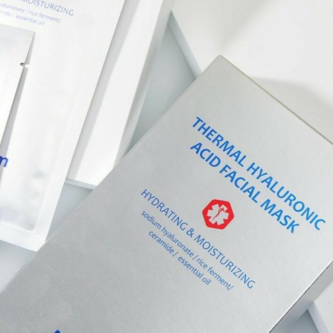 Masker Wajah Mjoptim Hyaluronic Thermal Acid Mask M-Joptim Box Isi 5Pc