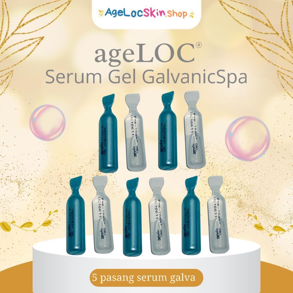 Serum curah 5 pasang serum galVA nic spa serum biru putih