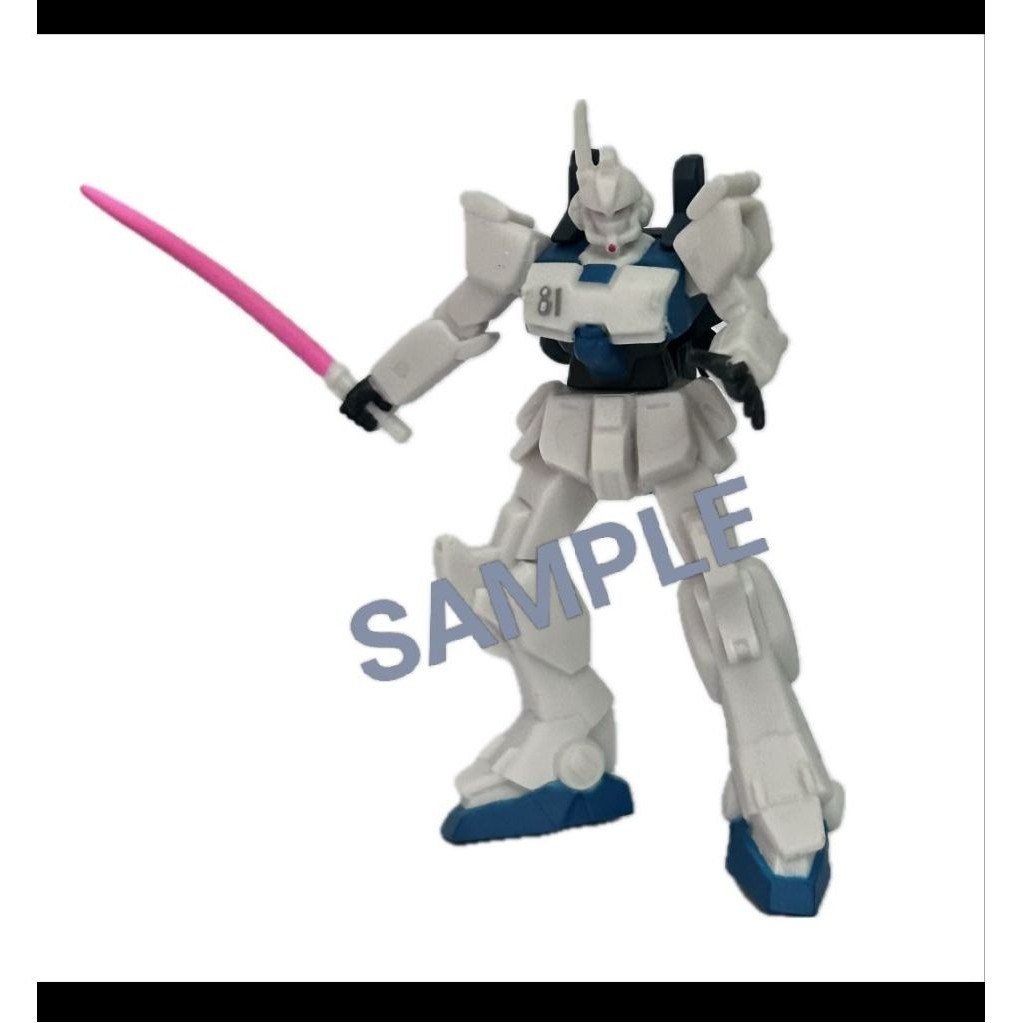 HG MS Selection RX-79 EZ-8 Bandai Gundam Gashapon Trading Figure