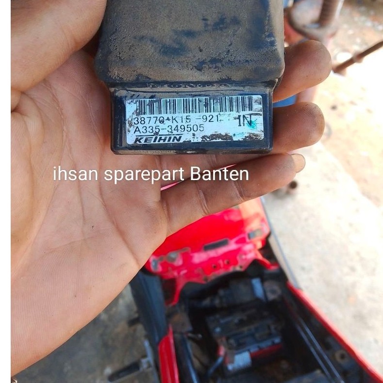 Ecu /CDI HONDA CB150R LED 2017 kode K15_921 Original second