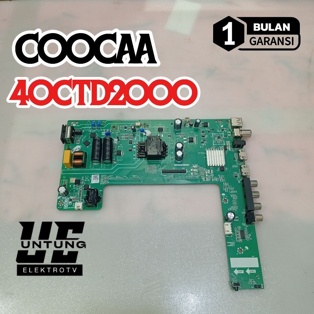 MAINBOARD TV COOCAA 40CTD2000 MOTHERBOARD-MOBO-MB-MODUL MESIN TV COOCAA 40CTD200