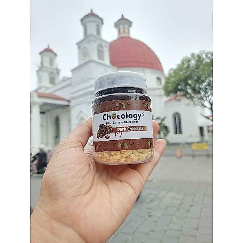 rice crispy chocolate / chocology / coklat jar / chocology rice crispy