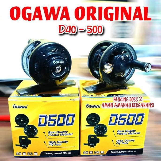(Masterpiece) Reel Ogawa D40 -500 reel tokos reel mini ogawa diameter 40 cocok untuk joran tegek