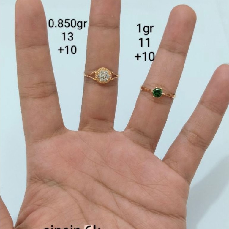cincin emas 6 karat